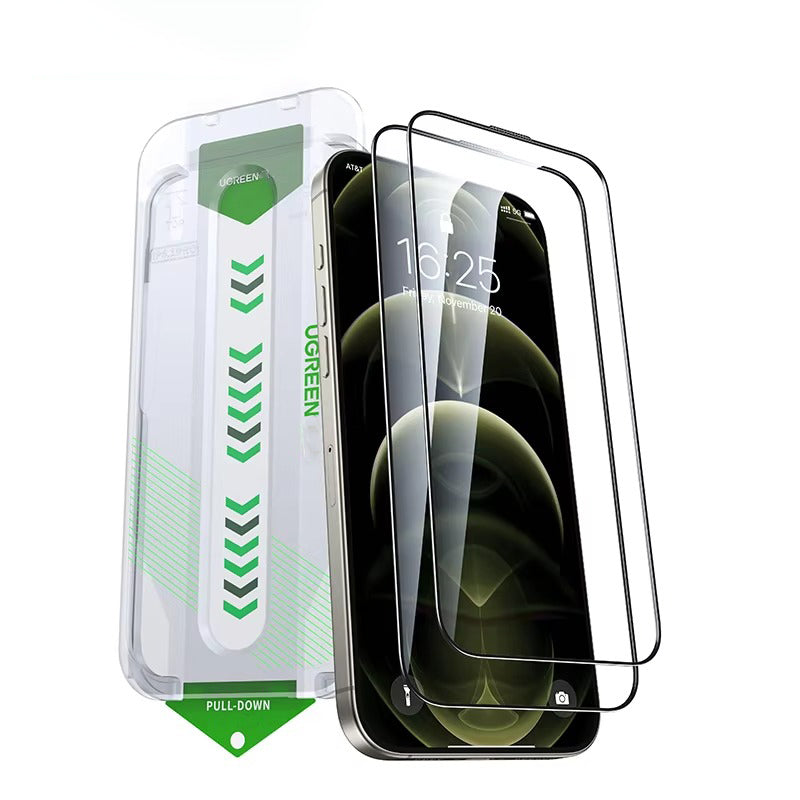 Elite iPhone Privacy Screen Protector – Anti-Spy Tempered Glass with Clear Display Visibility, Fingerprint Resistance, Scratch Defense & Shatter-Protective Front Film