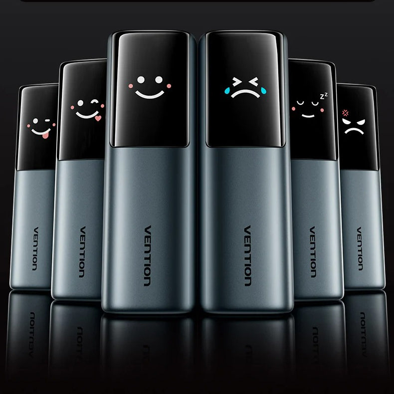 High-Quality 20000mAh 165W Fast Charging Power Bank with USB-C PD, Digital Display External Battery for MacBook iPhone Xiaomi