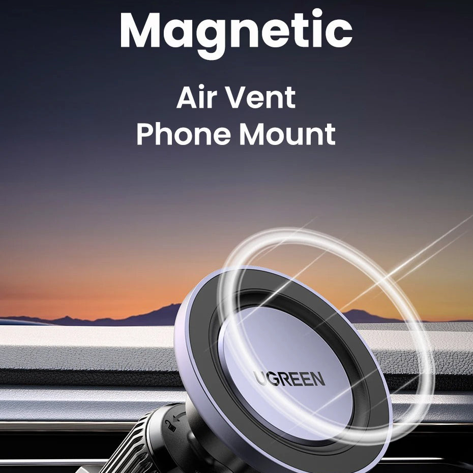 High-Quality MagSafe Magnetic Car Phone Holder, Air Vent Mount with Strong Magnet Grip, Universal Phone Stand for Secure Driving