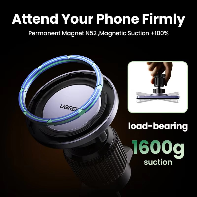High-Quality MagSafe Magnetic Car Phone Holder, Air Vent Mount with Strong Magnet Grip, Universal Phone Stand for Secure Driving