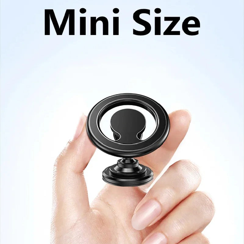 High-Quality MagSafe Magnetic Car Phone Holder, Universal Dashboard & Windshield Mount with Strong Magnet Grip, 360° Adjustable GPS Phone Stand