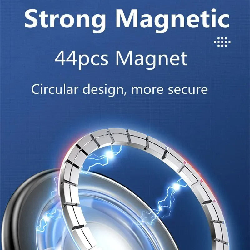 High-Quality MagSafe Magnetic Car Phone Holder, Universal Dashboard & Windshield Mount with Strong Magnet Grip, 360° Adjustable GPS Phone Stand