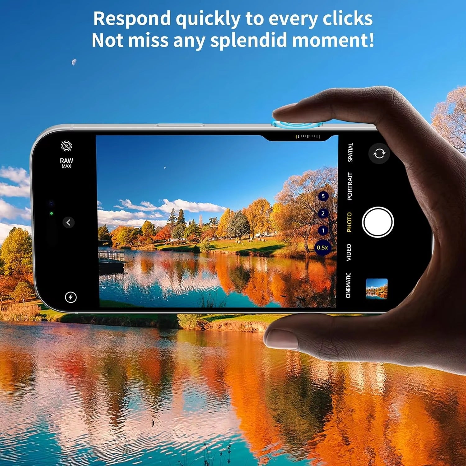 High-Quality iPhone Camera Control Button Protector, Capacitive Slide Glass Cover with Anti-Scratch Protection & Precision Fit