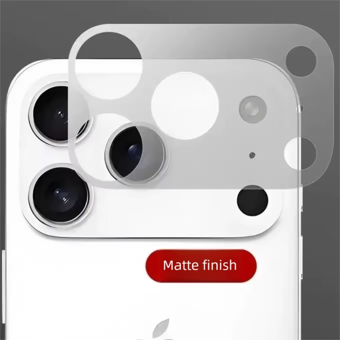 High-Quality iPhone Camera Lens Film Protector, Ultra-Clear Glass Coverage with Scratch Resistance, Anti-Knock Protection & Smooth Touch Feel