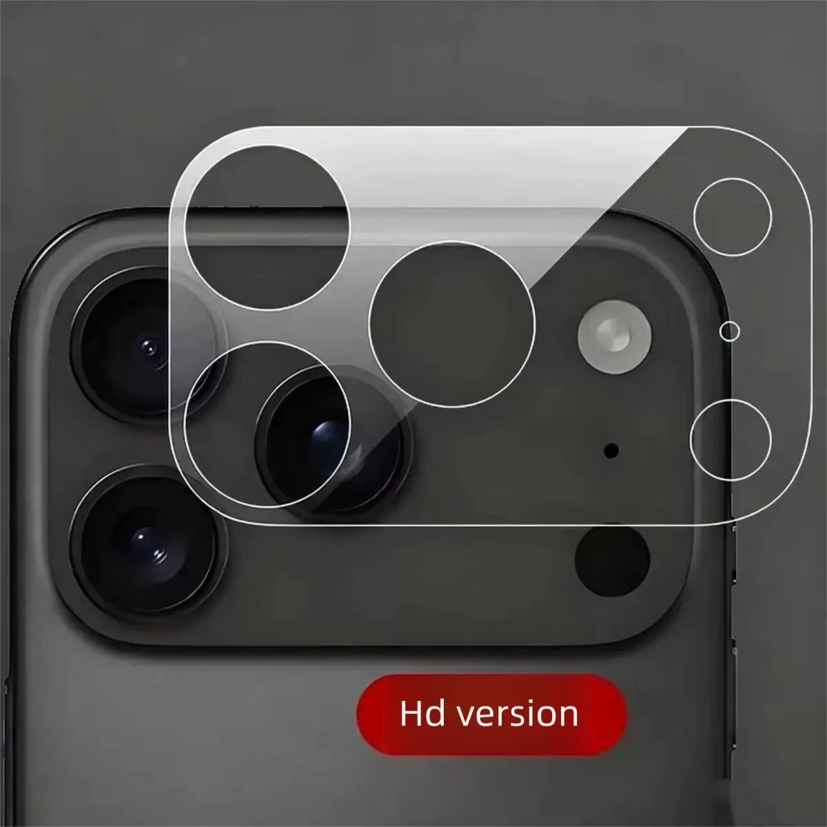 High-Quality iPhone Camera Lens Film Protector, Ultra-Clear Glass Coverage with Scratch Resistance, Anti-Knock Protection & Smooth Touch Feel