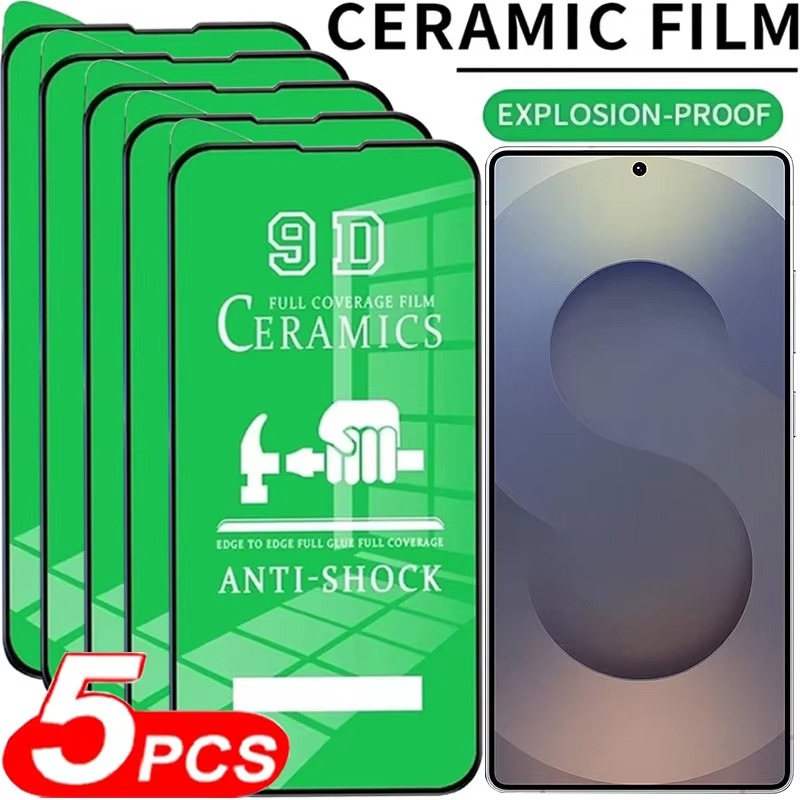 High-Quality iPhone Ceramic Screen Protector – Clear Protective Film with Smooth Touch Clarity, Anti-Fingerprint Surface, Scratch Resistance & Shatter Control