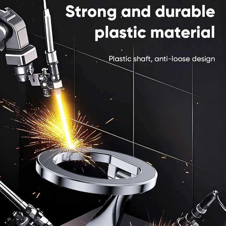 High-Quality iPhone MagSafe Magnetic Car Phone Holder, 360° Rotating Metal Mount with Strong Magnetic Grip for Dashboard Use