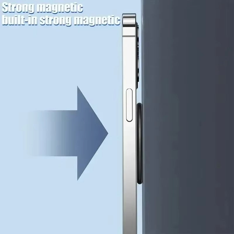 High-Quality iPhone MagSafe Magnetic Ring Holder, Universal Steel Wall & Car Phone Stand with Strong Magnetic Mount for Secure Hands-Free Use