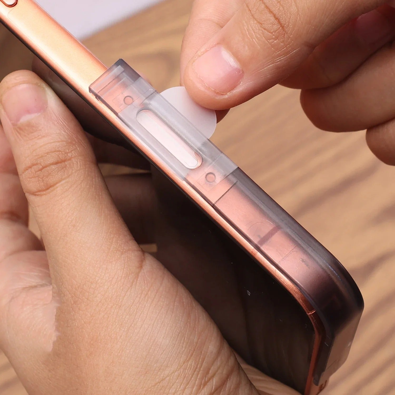 High-Quality iPhone Side Camera Control Button Protector, HD Transparent Tempered Glass Film with Scratch Resistance & Precision Fit