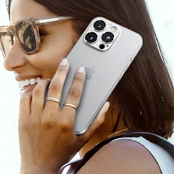 Impact-Ready iPhone Armor Camera Lens Protector, Metal Ring Tempered Glass Cover with Full Coverage, Scratch Resistance & Impact Protection