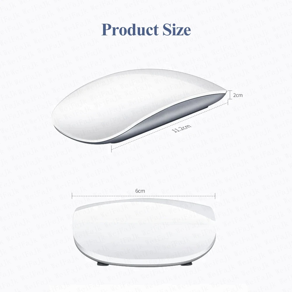 Luxury Apple Magic Mouse – Wireless Bluetooth Multi-Touch Mouse for MacBook, iMac & iPad