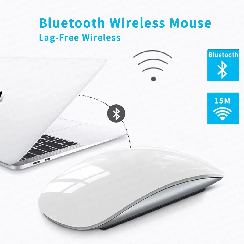 Luxury Apple Magic Mouse – Wireless Bluetooth Multi-Touch Mouse for MacBook, iMac & iPad