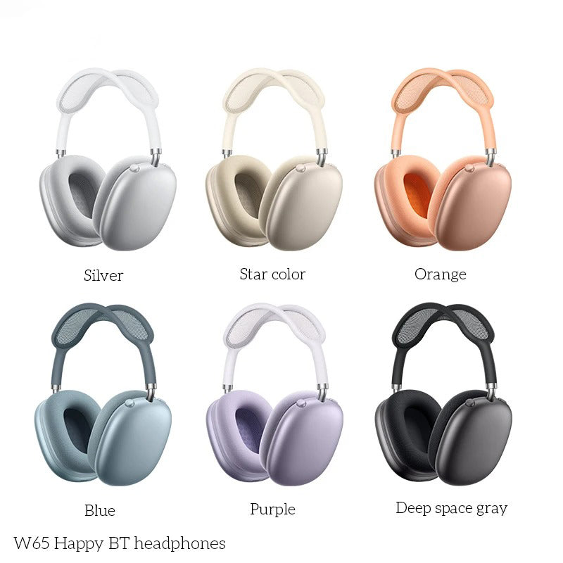 Luxury Bluetooth Over-Ear Headphones, Wireless HiFi Stereo Headset with Mic, Long Battery Life for Gaming & Music