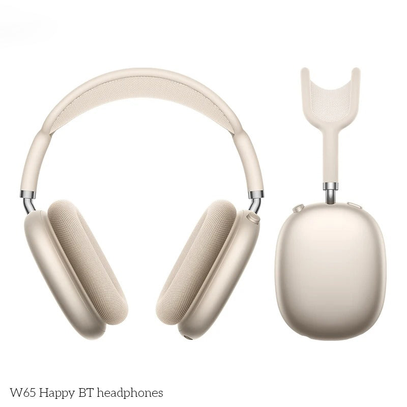 Luxury Bluetooth Over-Ear Headphones, Wireless HiFi Stereo Headset with Mic, Long Battery Life for Gaming & Music