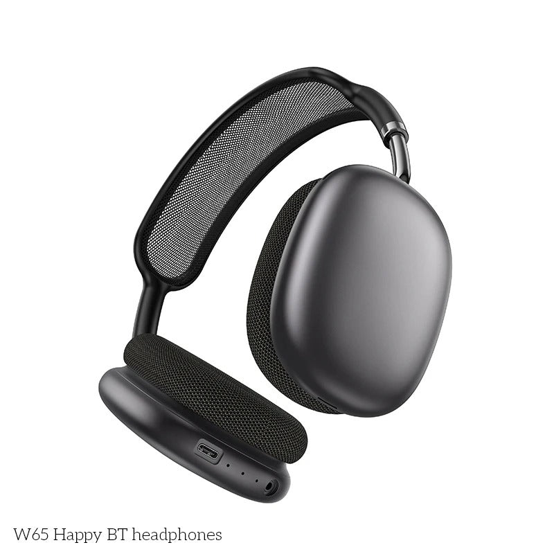 Luxury Bluetooth Over-Ear Headphones, Wireless HiFi Stereo Headset with Mic, Long Battery Life for Gaming & Music