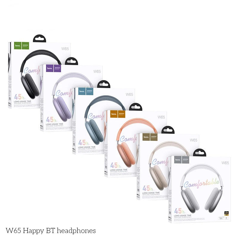 Luxury Bluetooth Over-Ear Headphones, Wireless HiFi Stereo Headset with Mic, Long Battery Life for Gaming & Music