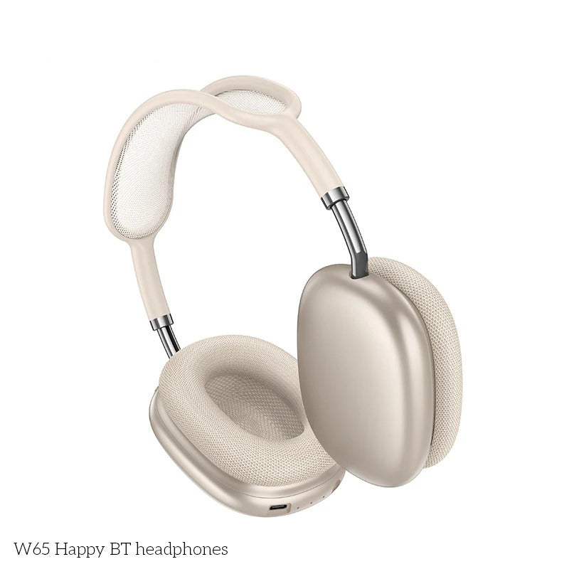 Luxury Bluetooth Over-Ear Headphones, Wireless HiFi Stereo Headset with Mic, Long Battery Life for Gaming & Music