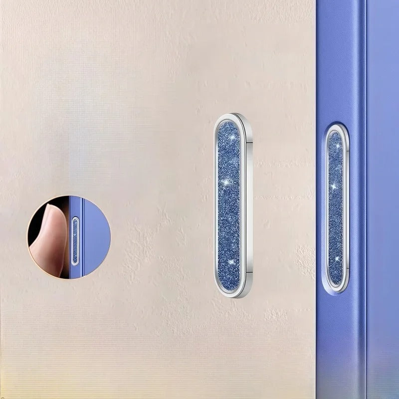 Luxury iPhone Camera Control Button Protector, Diamond Finish Metal Key Cover with Scratch Resistance & Precision Fit