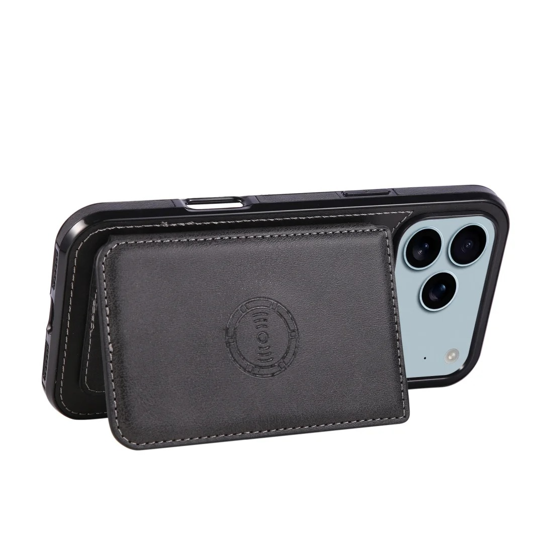 Luxury iPhone Case — Anti-Theft Magnetic Leather Wallet with RFID Blocking, Full Protection, Card Slots & Shockproof Design