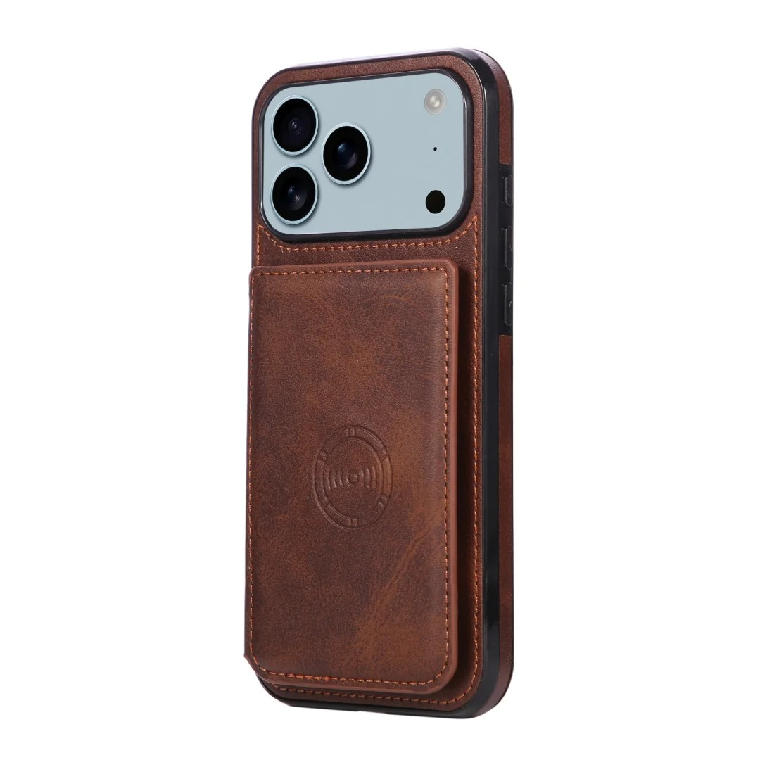 Luxury iPhone Case — Anti-Theft Magnetic Leather Wallet with RFID Blocking, Full Protection, Card Slots & Shockproof Design