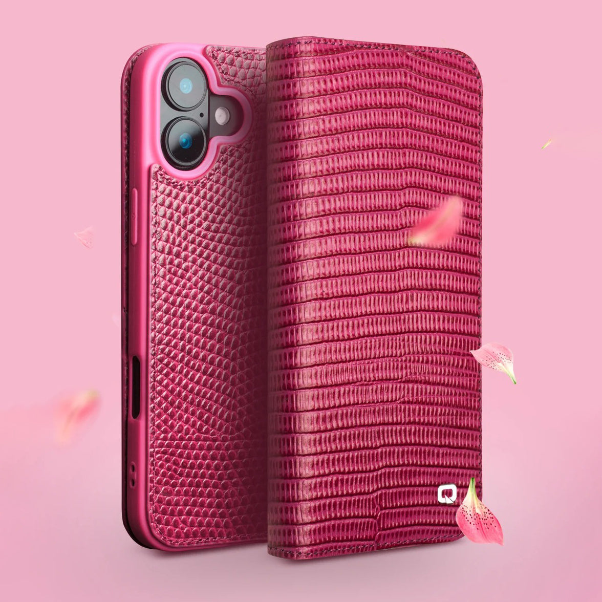 Luxury iPhone Case — Honxury Genuine Leather Flip Cover with Card Slot, Ultra-Slim Protective Design for iPhone 15 Pro Max and Mini