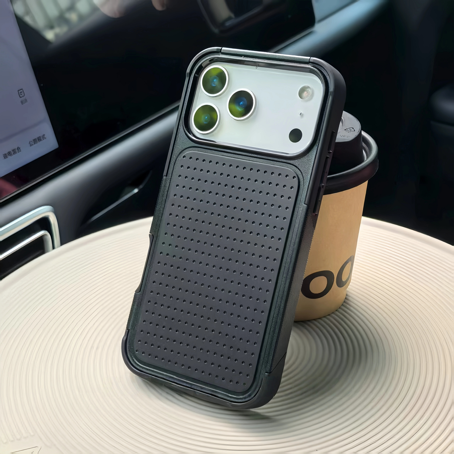 Luxury iPhone Case — Hybrid Armor Shockproof, Magnetic, Rugged, Non-Slip Protective Wallet Cover with Stand