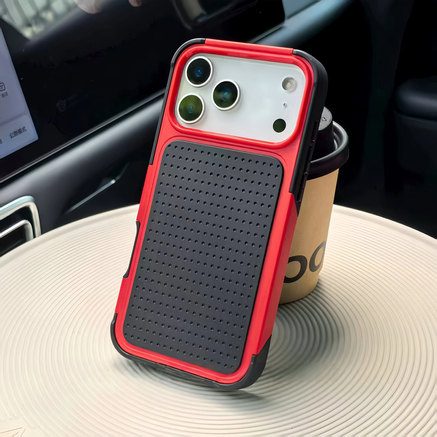 Luxury iPhone Case — Hybrid Armor Shockproof, Magnetic, Rugged, Non-Slip Protective Wallet Cover with Stand