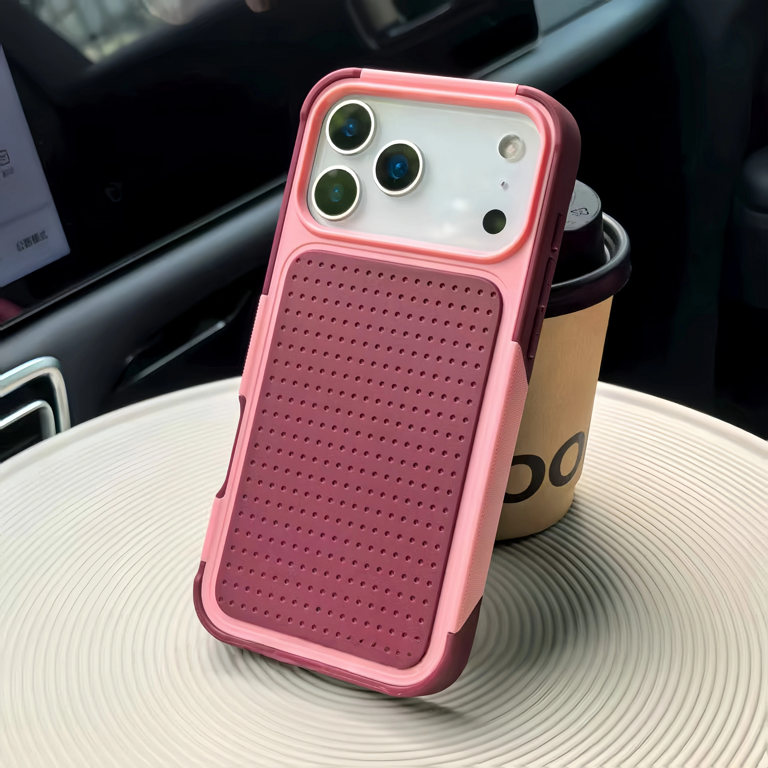 Luxury iPhone Case — Hybrid Armor Shockproof, Magnetic, Rugged, Non-Slip Protective Wallet Cover with Stand