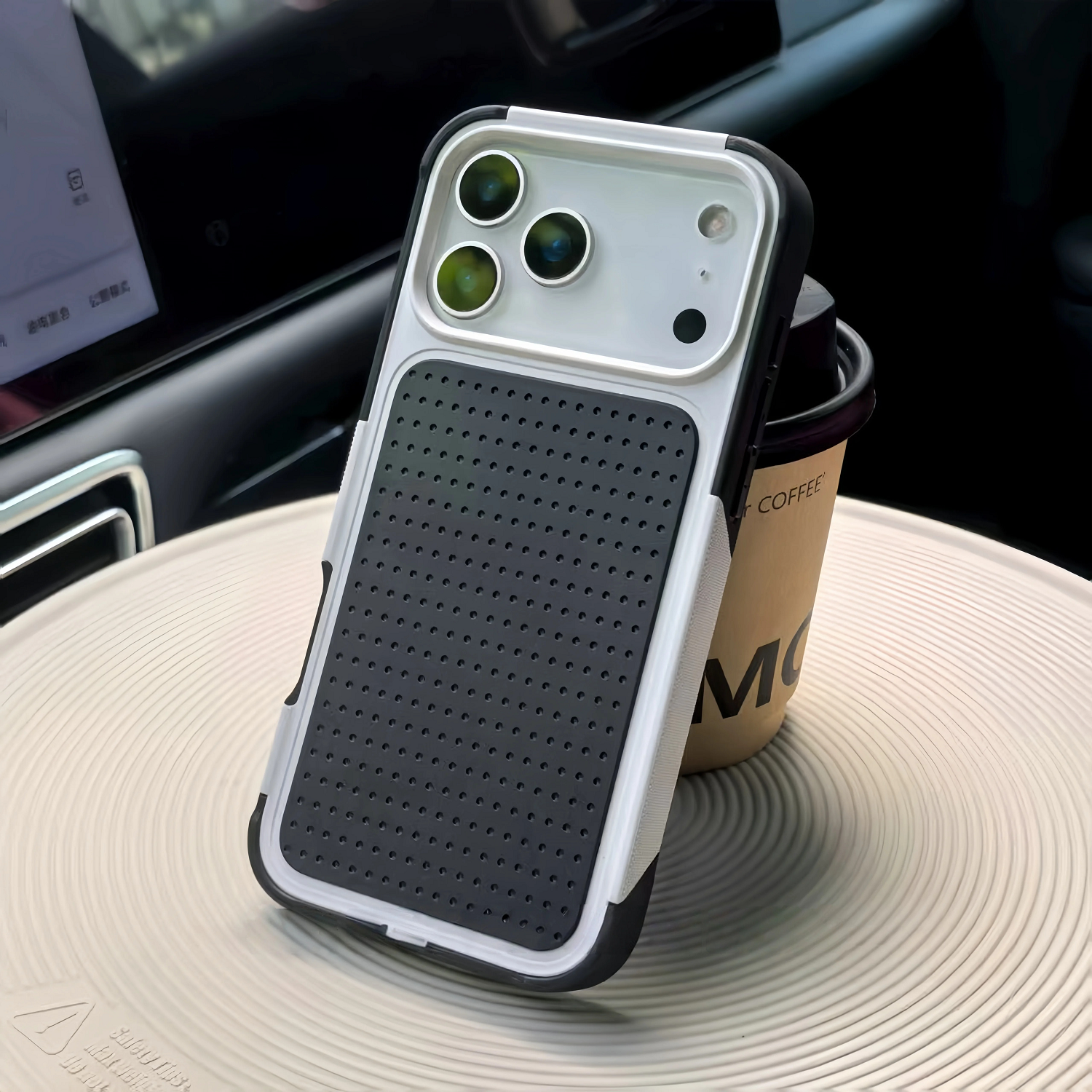 Luxury iPhone Case — Hybrid Armor Shockproof, Magnetic, Rugged, Non-Slip Protective Wallet Cover with Stand