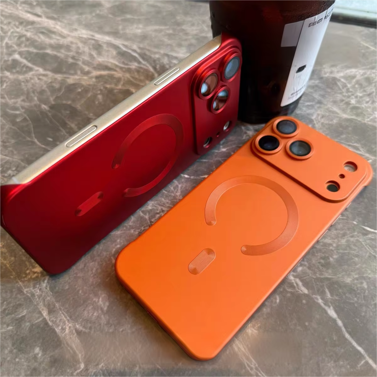 Luxury iPhone Case — Magnetic, Shockproof, Anti-Fingerprint, Anti-Scratch, Dustproof Matte Anti-Glare Non-Slip Frameless Solid Cover with Wireless Charging Support