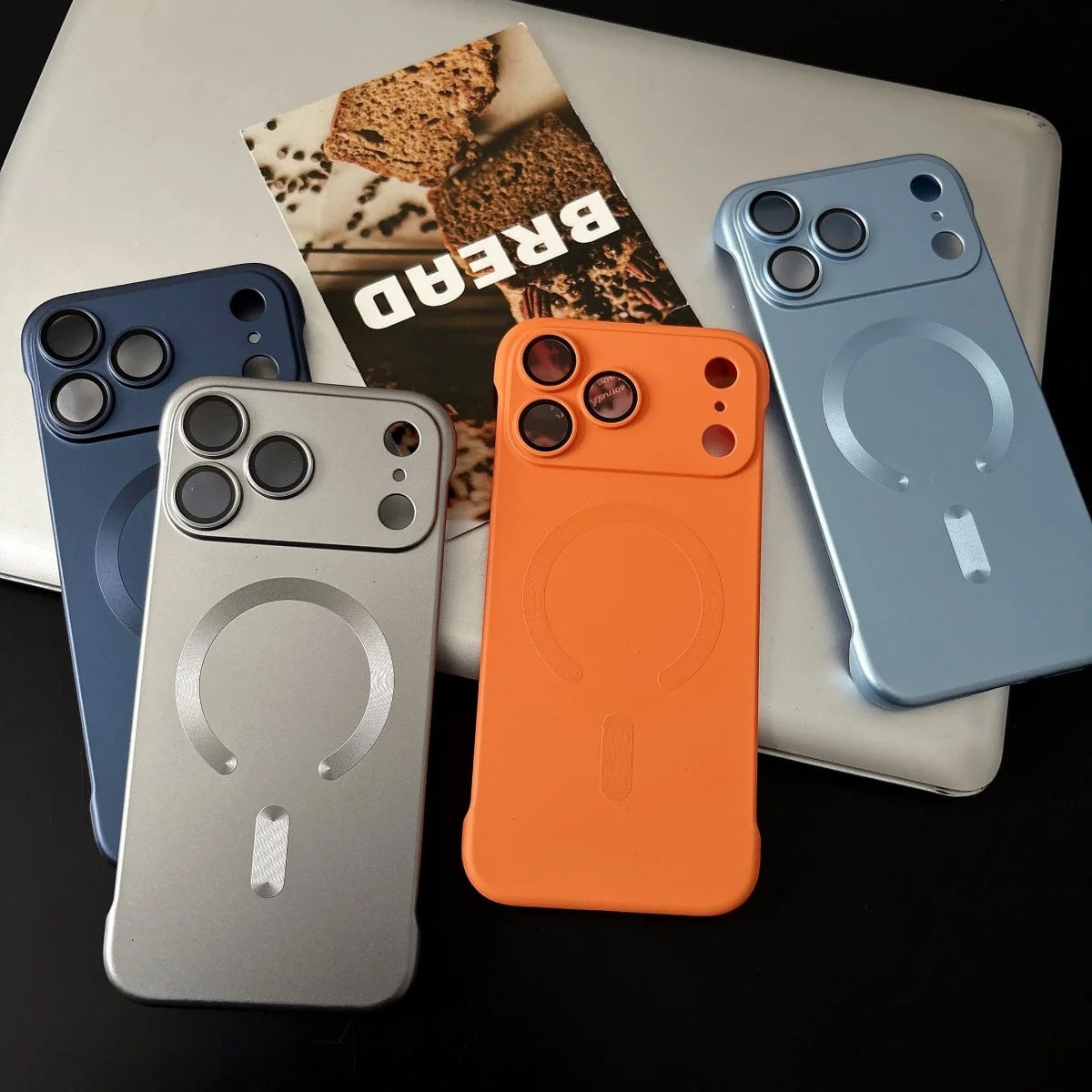 Luxury iPhone Case — Magnetic, Shockproof, Anti-Fingerprint, Anti-Scratch, Dustproof Matte Anti-Glare Non-Slip Frameless Solid Cover with Wireless Charging Support