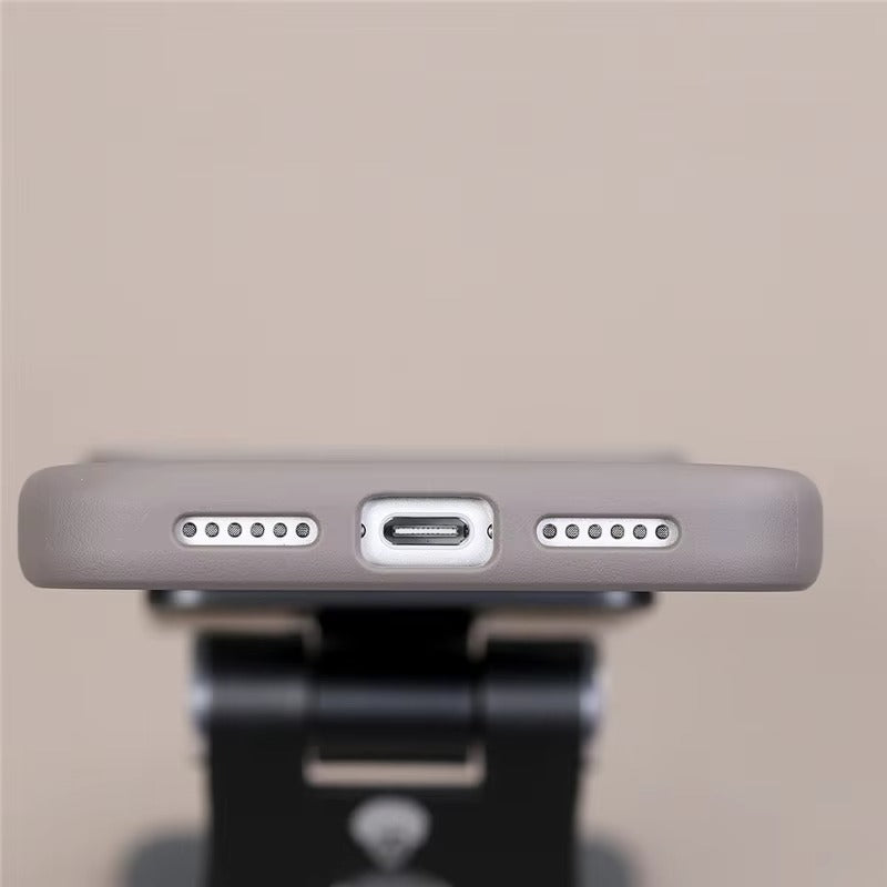 Luxury iPhone Case — Magnetic, Shockproof, Anti-Fingerprint, Anti-Scratch, Dustproof Matte Anti-Glare Transparent Half-Wrapped Cover with Disassembly Lens Protection