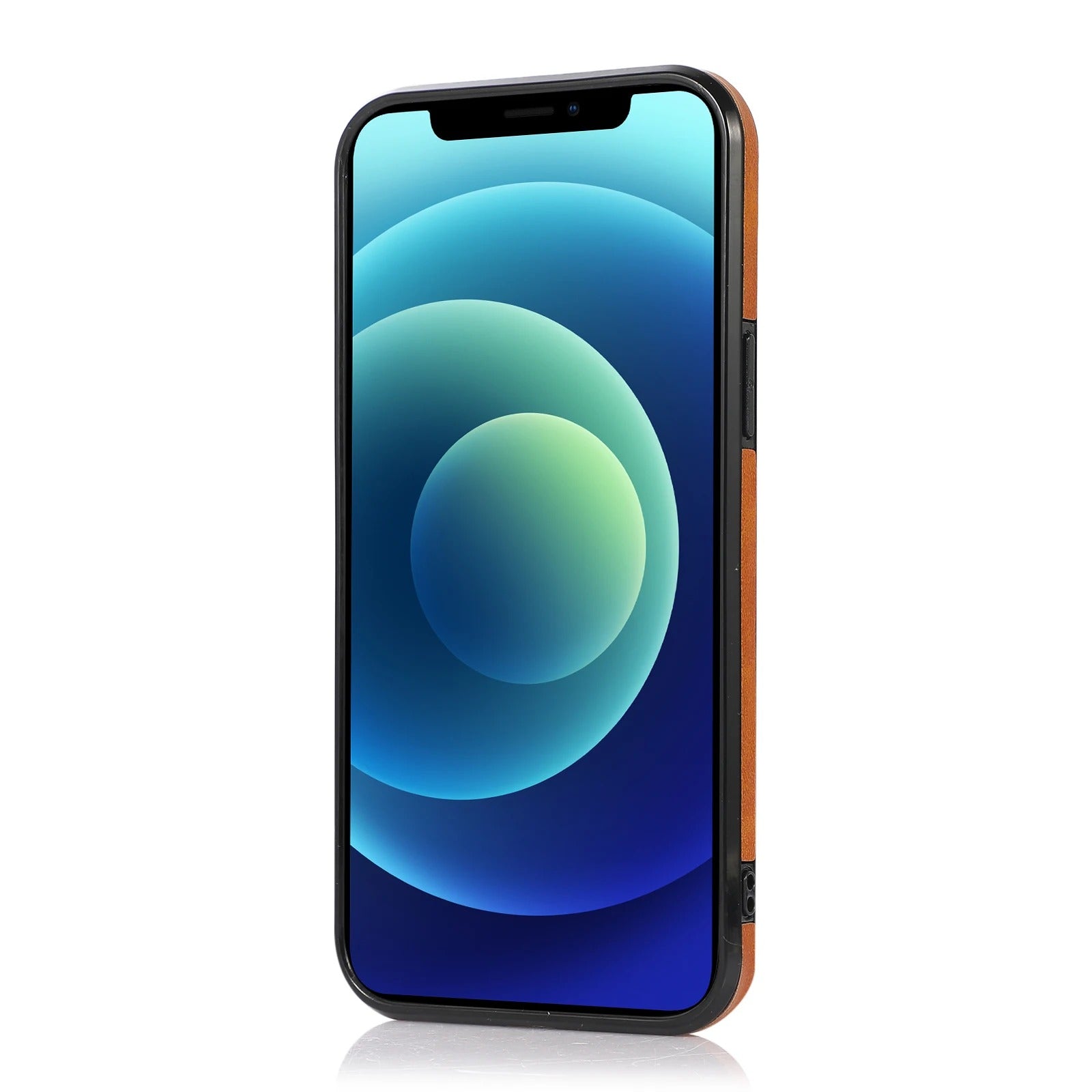 Luxury iPhone Case — PU Leather Flip Wallet with Card Holder, Shockproof Magnetic Car-Mount Ready Design, Full Access Protective Cover