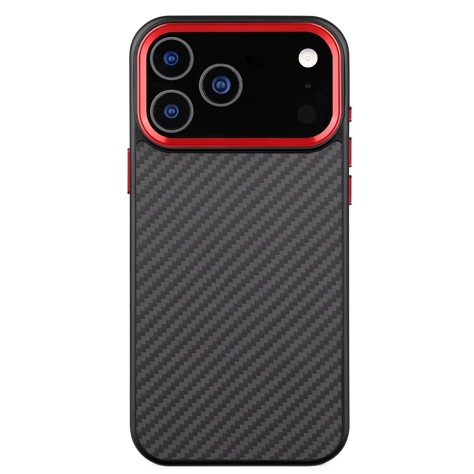 Luxury iPhone Case — Real Aramid Kevlar Fiber Full-Coverage Magnetic Cover with Wireless Charging and MagSafe Compatibility