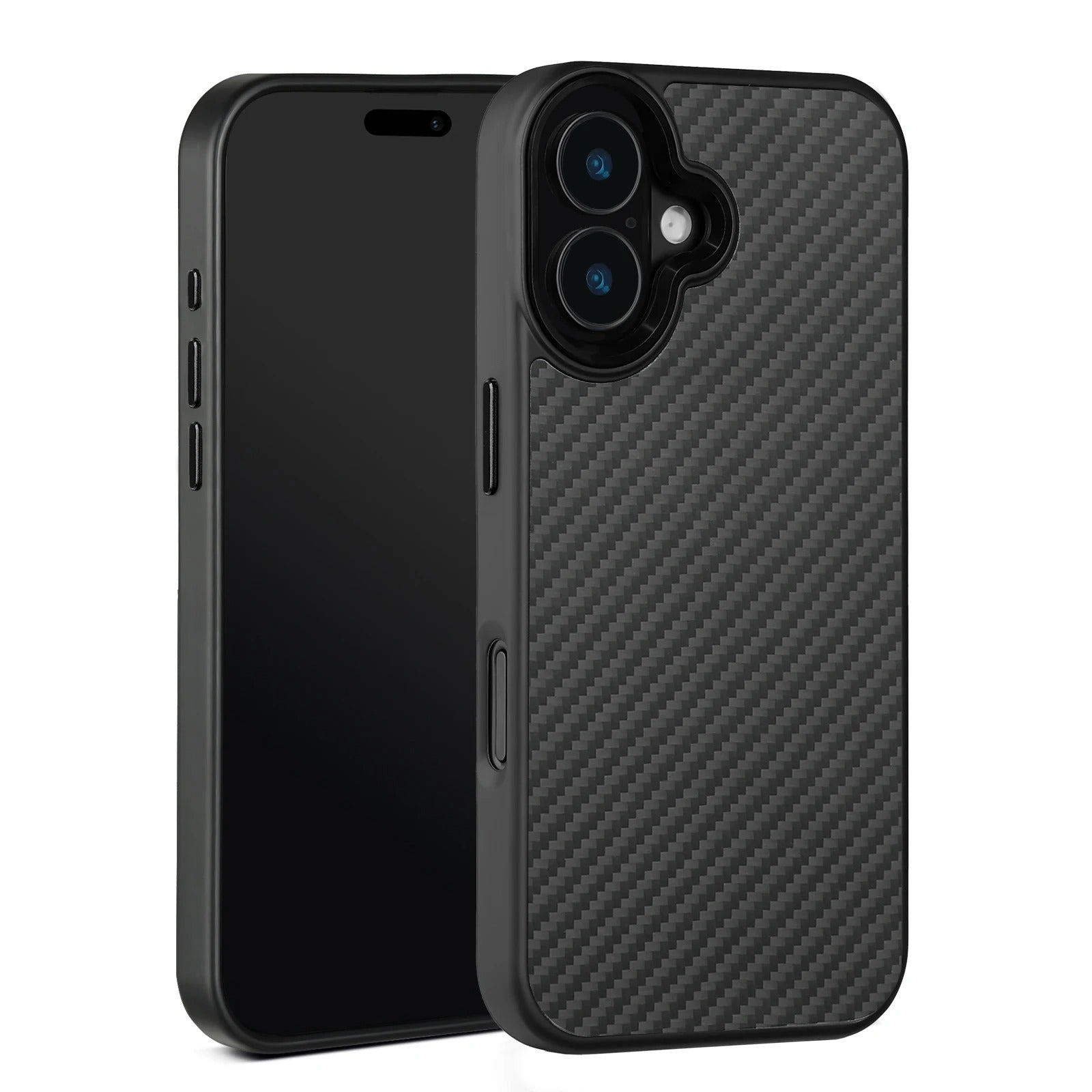Luxury iPhone Case — Real Aramid Kevlar Fiber Full-Coverage Magnetic Cover with Wireless Charging and MagSafe Compatibility