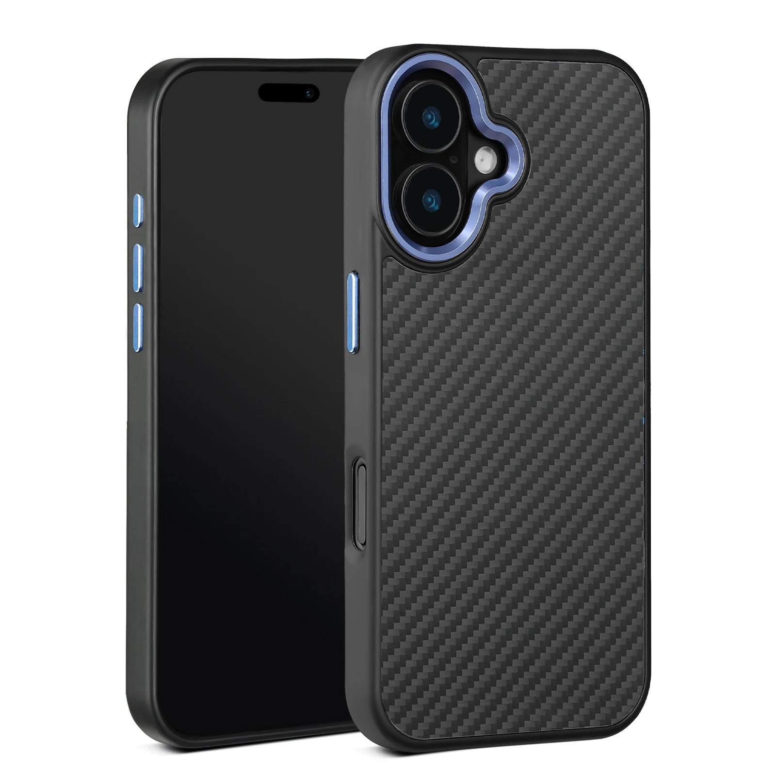 Luxury iPhone Case — Real Aramid Kevlar Fiber Full-Coverage Magnetic Cover with Wireless Charging and MagSafe Compatibility