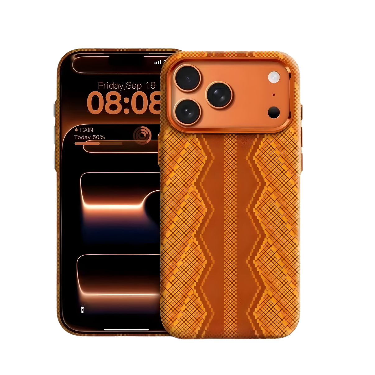 Minimalist iPhone Case — High-End Kevlar Carbon-Fiber Magnetic Cover with Slim Shockproof Design and MagSafe Wireless-Charging Compatibility