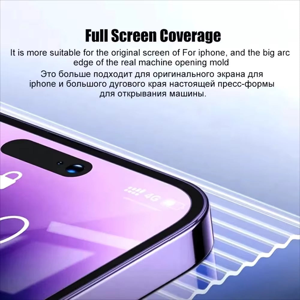 Minimalist iPhone Matte Privacy Screen Protector – Oleophobic Tempered Glass with Anti-Spy Shield, Smooth Touch Display Feel, Scratch & Shatter Protection