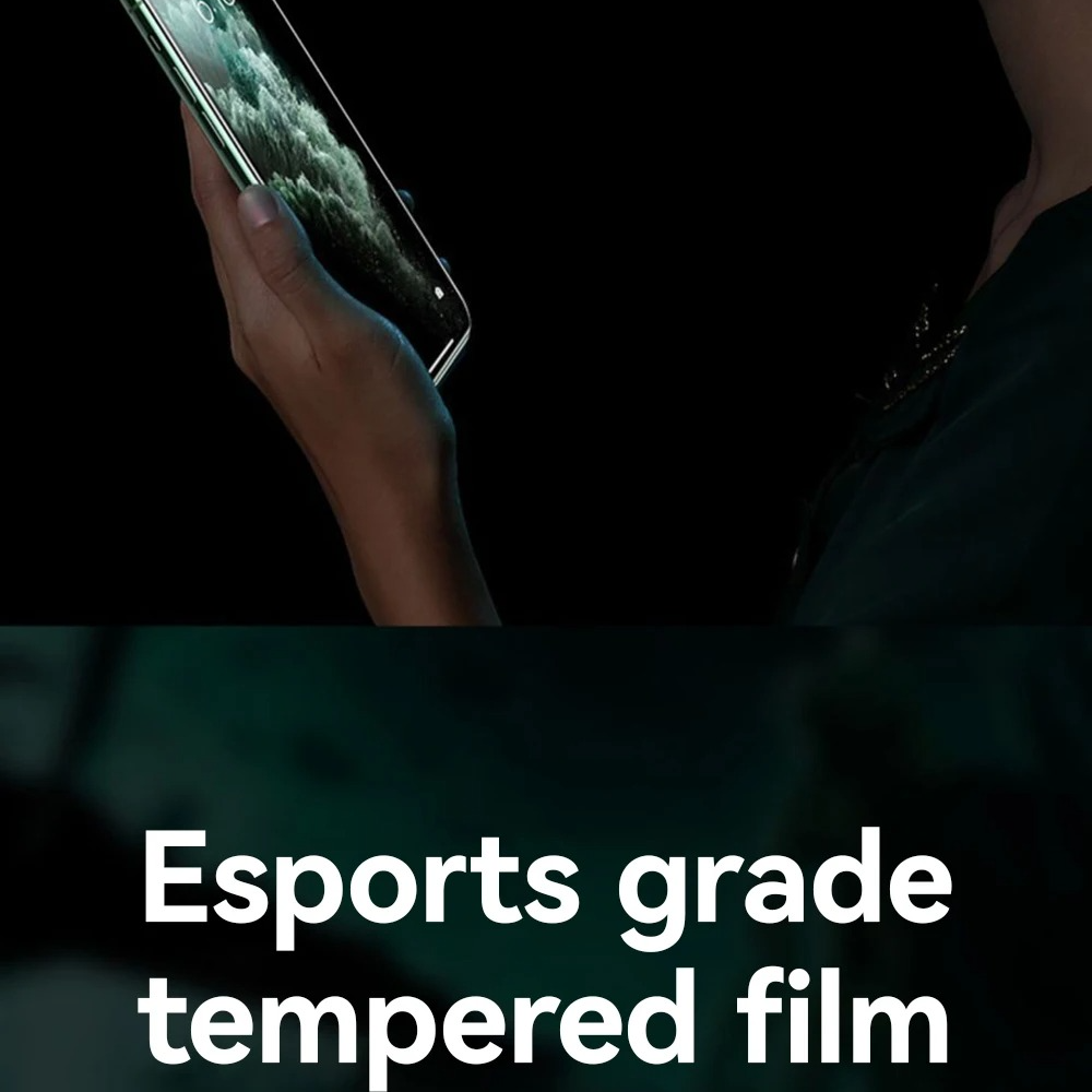 Premium HD Tempered Glass Screen Protector for iPhone – Full Screen Coverage, Anti Blue-Ray, Anti-Scratch & Anti-Shatter Protection