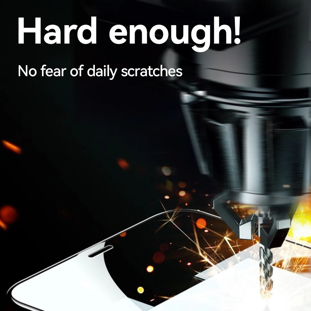 Premium HD Tempered Glass Screen Protector for iPhone – Full Screen Coverage, Anti Blue-Ray, Anti-Scratch & Anti-Shatter Protection