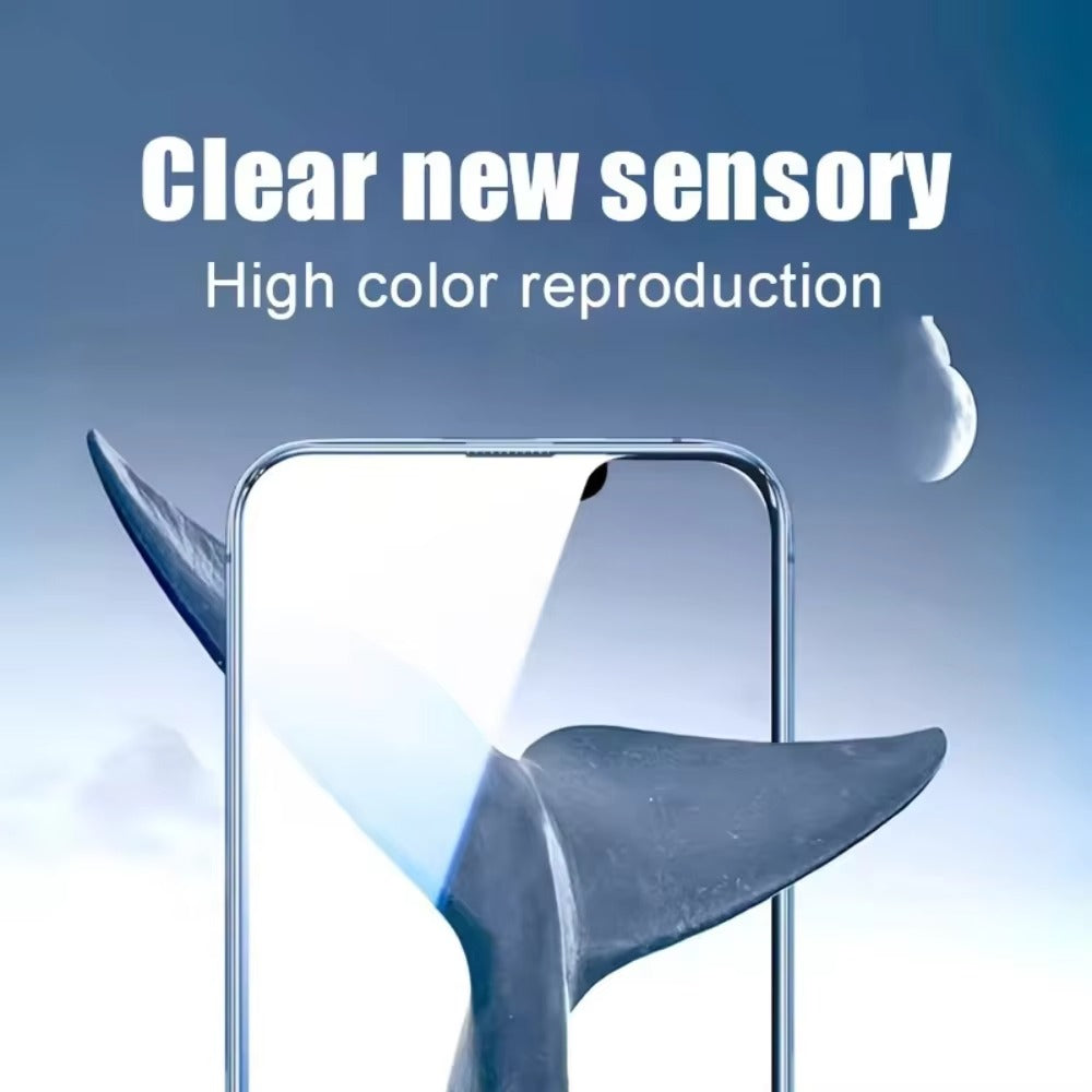 Premium iPhone 8K Tempered Glass Screen Protector – Ultra HD Front Protection, Matte Anti-Spy Finish, Anti-Fingerprint, Anti-Scratch & Shatter-Resistant Glass with Alignment Tool