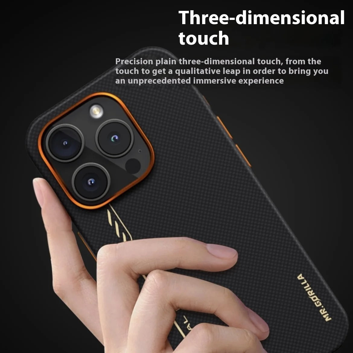 Premium iPhone Case — 600D Kevlar Series Blueo Aramid Fiber Cover with Magnetic Half-Wrapped Design, Shockproof Anti-Fingerprint Anti-Scratch Protection for iPhone 16 Pro and Pro Max