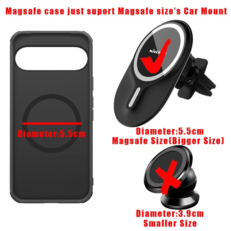 Premium iPhone Case — CarboProp Magnetic TPU+PC Cover with Lens Holder, Shockproof Protective Shell & MagSafe-Compatible Design