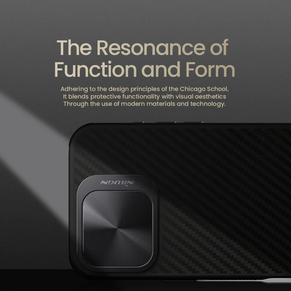 Premium iPhone Case — CarboProp Magnetic TPU+PC Cover with Lens Holder, Shockproof Protective Shell & MagSafe-Compatible Design