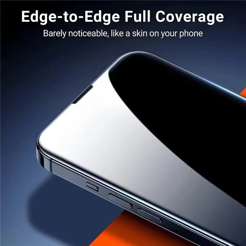 Premium iPhone Tempered Glass Screen Protector – Clear HD Front Protection, Anti-Scratch & Shatter-Resistant Glass, Smooth Touch Sensitivity, Durable Protective Film