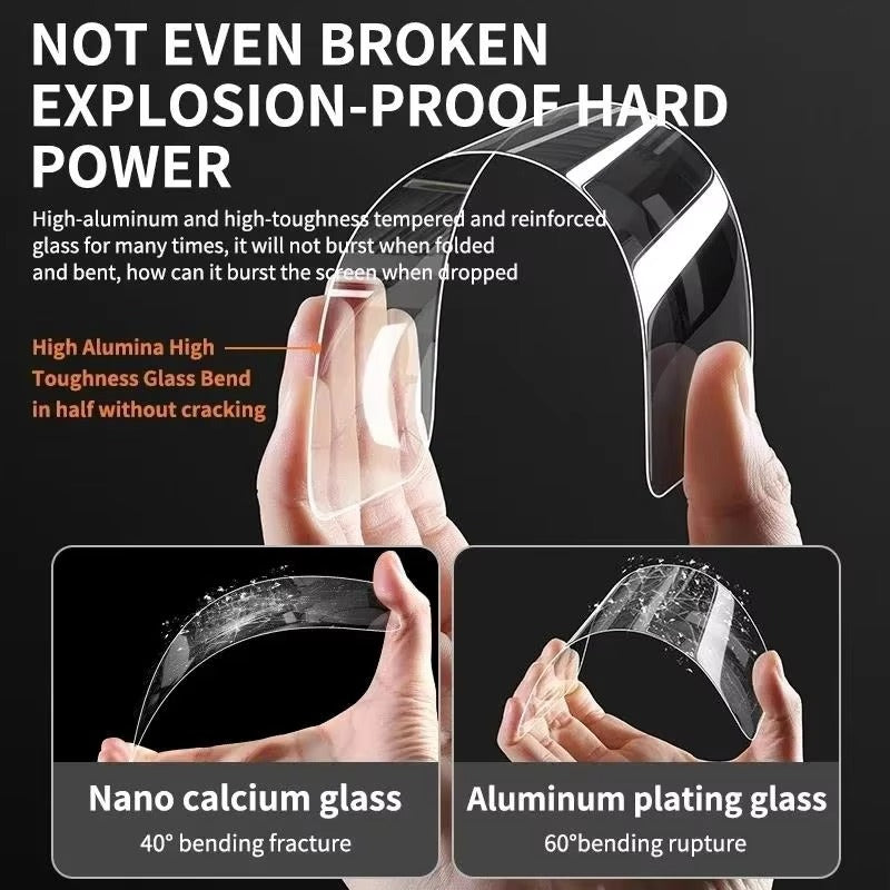 Premium iPhone Tempered Glass Screen Protector – Clear HD Front Protection, Anti-Scratch & Shatter-Resistant Glass, Smooth Touch Sensitivity, Durable Protective Film