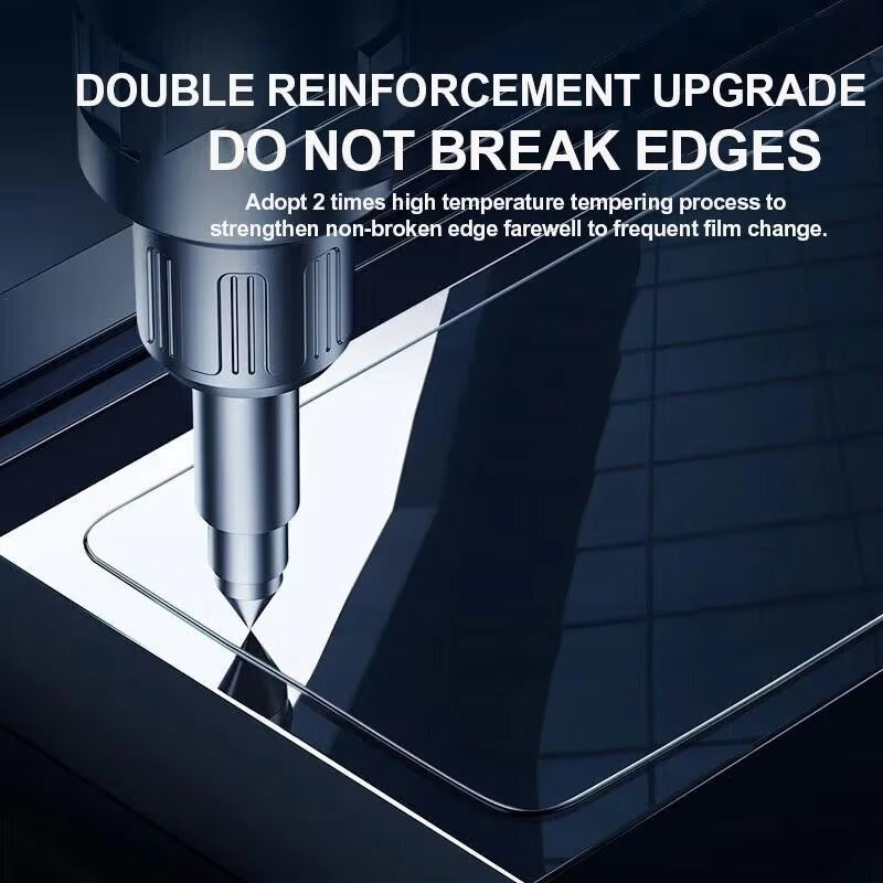 Premium iPhone Tempered Glass Screen Protector – Clear HD Front Protection, Anti-Scratch & Shatter-Resistant Glass, Smooth Touch Sensitivity, Durable Protective Film