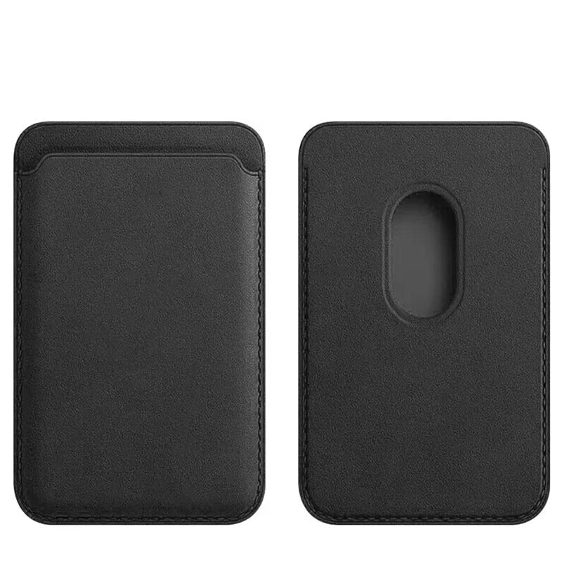 Refined iPhone MagSafe Finewoven Card Wallet Case, Strong Magnetic Leather Design with Slim Secure Card Storage