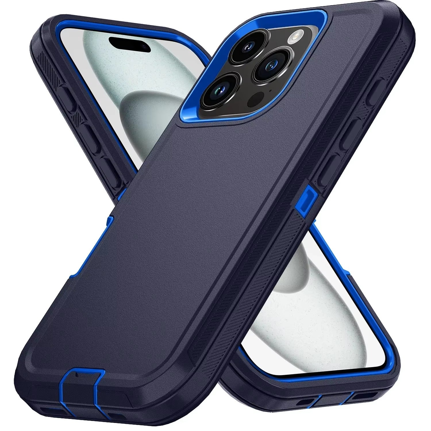 Rugged iPhone Case — Ott Armor Shockproof Defender Cover with Dual-Layer PC+TPU Protection, Drop-Proof Full-Coverage Design & Matte Non-Slip Finish