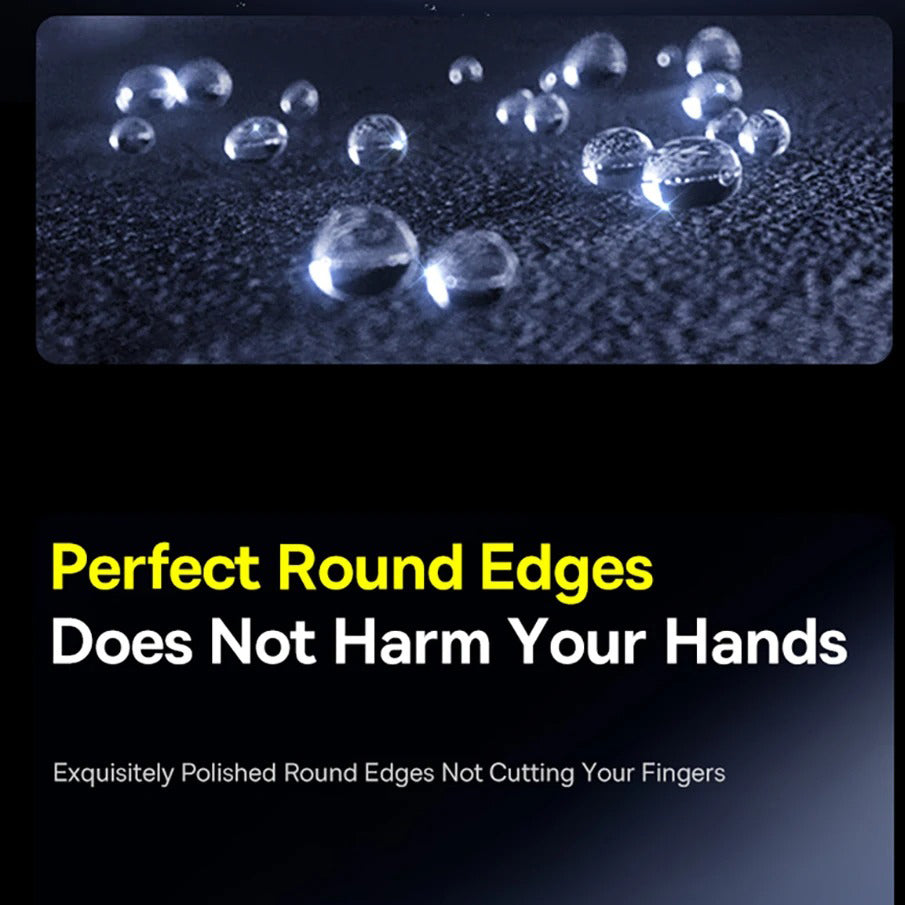 Ultra-Slim iPhone Anti-Peeping Screen Protector – Clear Edge Privacy Tempered Glass with Discreet Viewing Protection, Smooth Touch & Scratch Resistance